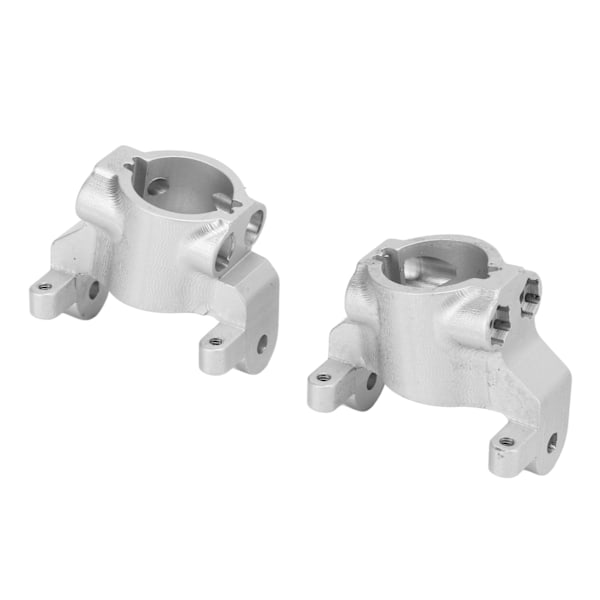 1 Pari Alumiiniseos Etu C-Istuin CNC C-Hub Axial RBX10 Ryft 1/10 RC-Mönkijäautolle Osia Hopea