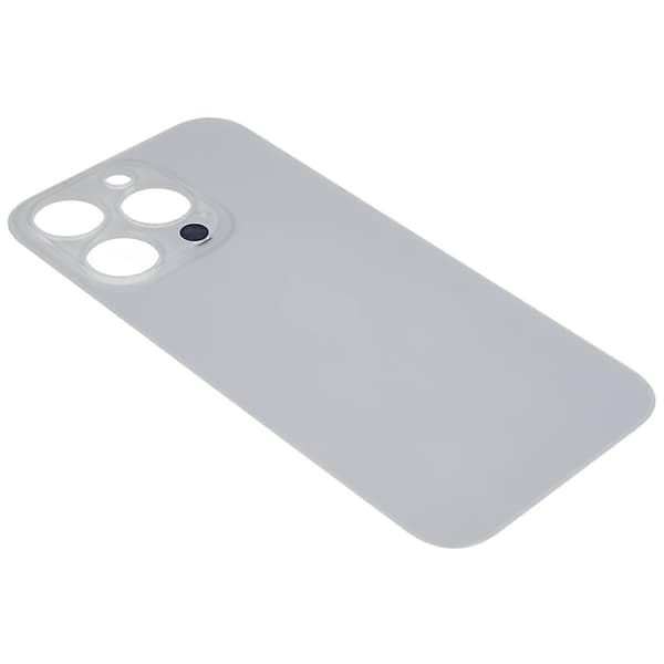 Batterideksel til iPhone 14 Pro Max, reservedel for reparasjon (Stort Hull) Hvit[NX] White White