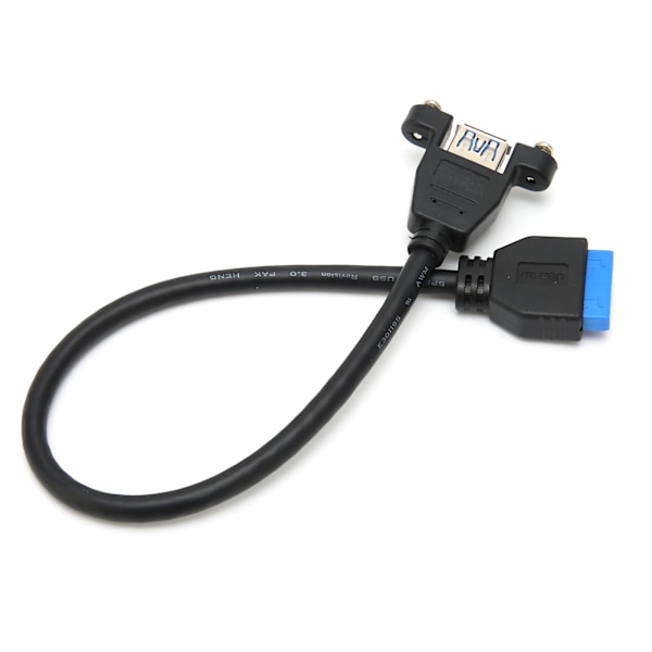 Adapterkabel 5 Gpbs ABS USB3.0 Single Ended hona 20 stift 30 mm dataöverföringslinje