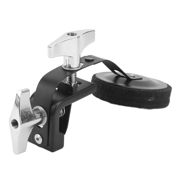 WC308 Clamp On Trumma Dämpare Filt Trumma Kit Ljuddämpare Internt tonkontrollsystem