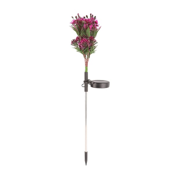 Utendørs lysende Phalaenopsis Ground Insert Dekorative plen Solar Blomsterlys