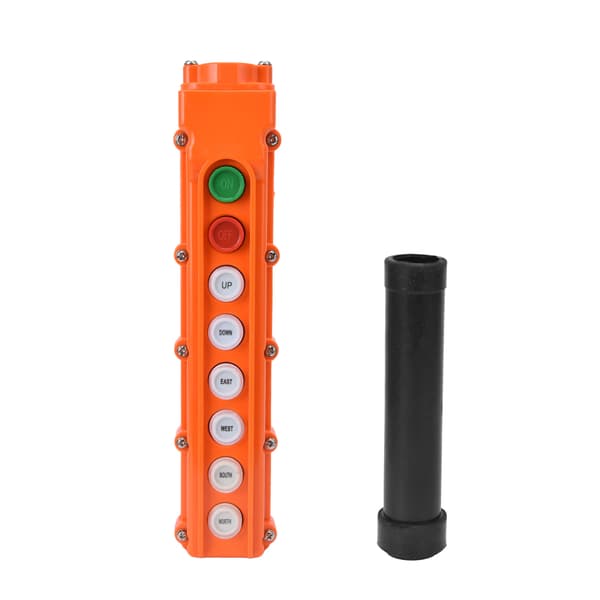 Kranfjärrkontroll Lyftströmbrytare Tryckknappslåda Regntät 220V/500V COB‑63A
