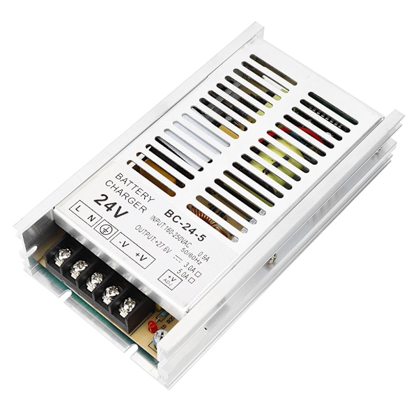 Generatorbatterilader Intelligent strømforsyning BC‑24‑5 160‑250V flydende lader 24V