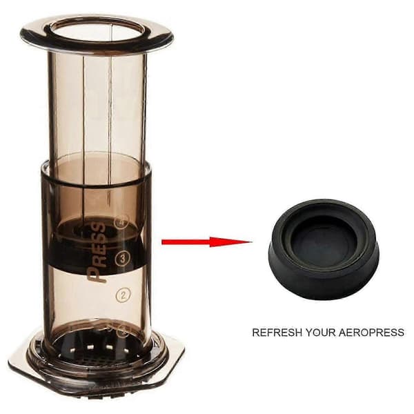【NX】Rubber Seals Compatible with Aeropress Coffee Makers Intended Compatible with Plunger Replacement