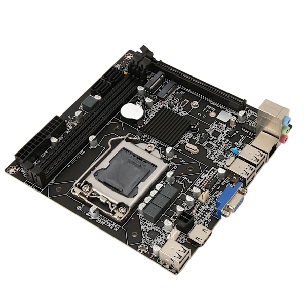 Stasjonært hovedkort LGA1155 Slot Dual Channel DDR3 4 SATA 2.0 M.2 NVME PCIe 2.0 X16 VGA HD-utgang ITX-hovedkort