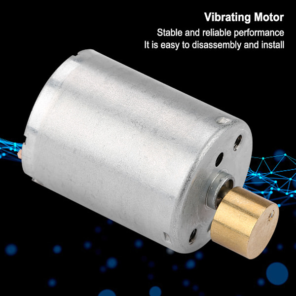 RF370 DC Mini Sterk Vibrasjonsmotor 12V for massasjeapparat