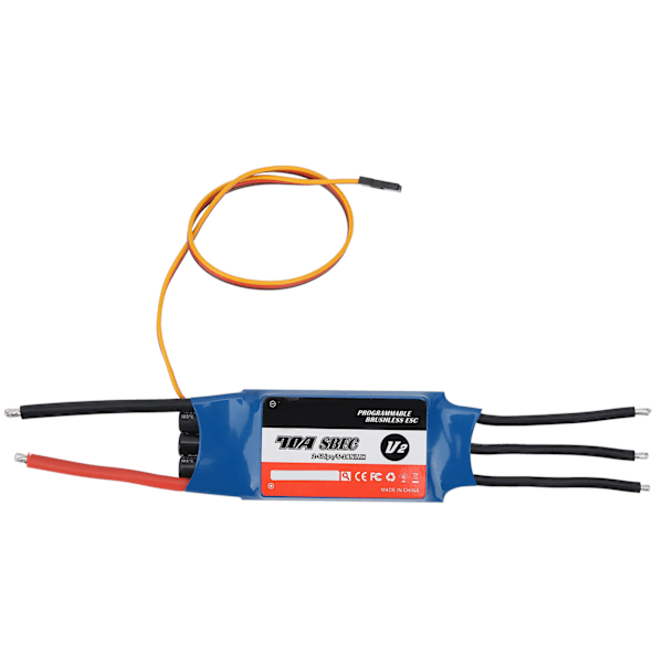 SURPASSHOBBY 70A Børsteløs ESC Elektronisk Hastighetsregulator 26S 518NC BEC 5,5V/5A
