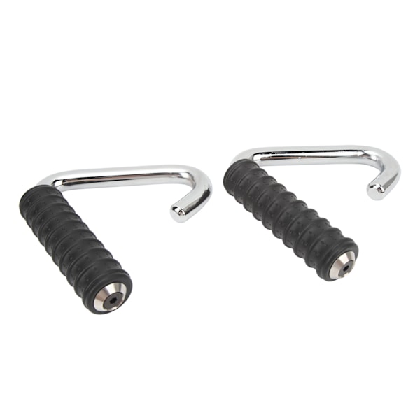 2 stk. Pull Up Håndtag til Mænd og Kvinder - Stål og TPE C-Formet Gym Resistance Band Håndtag til Træning og Fitness