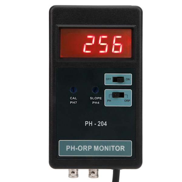 Digital LED-skærm PH/ORP Temperaturkontrol Monitor Måler Tester Overvågningsudstyr EU-stik 220V
