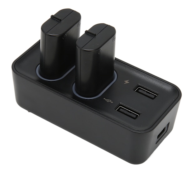 Controller-batteripaket 2st 800mAh uppladdningsbara batterier med USB-laddarstation för Xbox One X S-serien