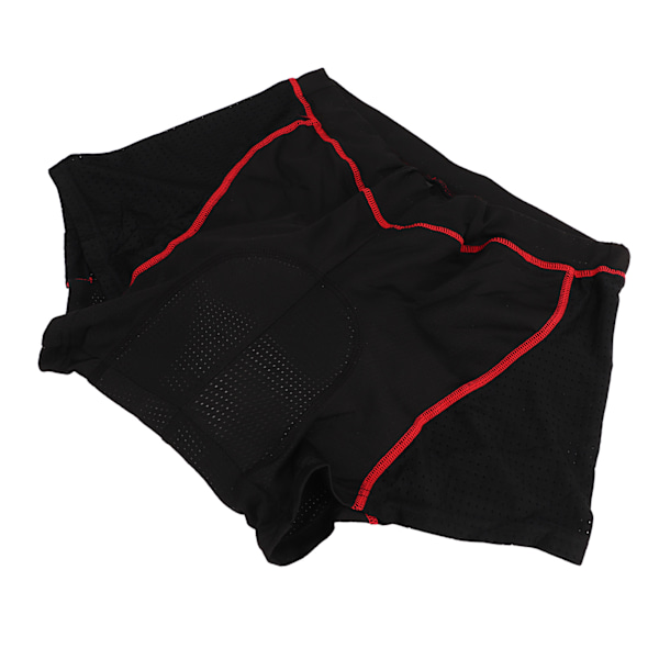 Cykelunderkläder Andas stötsäkra 5D vadderade cykelshorts Snabbtorkande för utomhuscykling Svart BL151 2XL