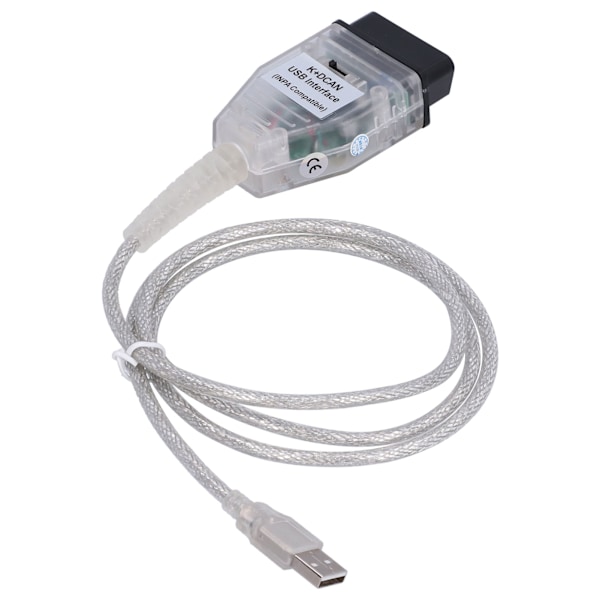 1224V OBD-kaapeliadapteri kytkimellä K+CAN K+DCAN autojen vikadiagnostiikkatyökalulle