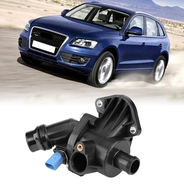 Motor Kølervæske Termostat & Hus Samling 06B121111K til Audi A4 Quattro 2002-2006
