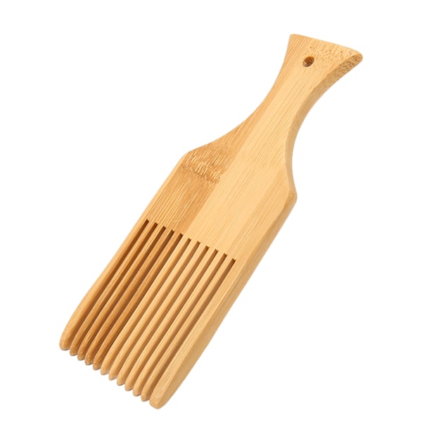 Gobelengvevkam med lite hull DIY multifunksjonell trevevkam for hår og skjegg