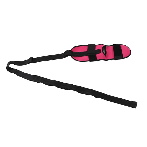 Yoga Ligament Stretching Bälte Hamstring Ben Stretch Strap Kompatibel med flexibilitet Dansträning Rosa