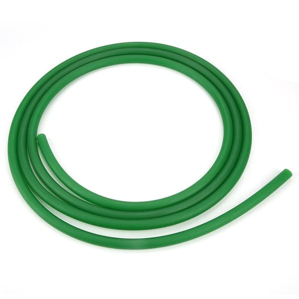 Grønt grovt PU polyuretan rundreim for drivtransmisjon (12mm*3m)