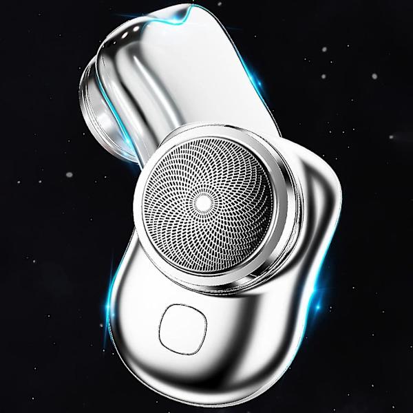 Mini Bærbar Elektrisk Barbermaskin - Grønn