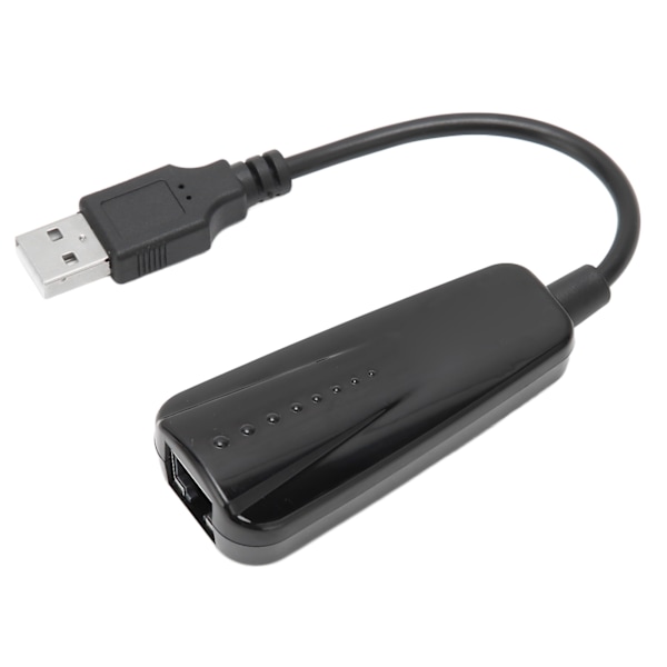 USB til Ethernet-adapter USB 2.0 til 10/100 Mbps Plug-in LAN-netværksadapter kompatibel med Windows til Linux til OS X