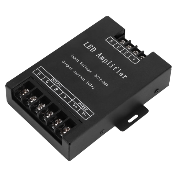 LED-signaalinvahvistin RGB-valonauha Power Controller Repeater Moduuli DC5-24V