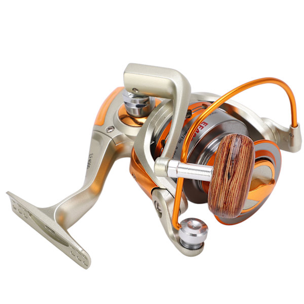 EF4000 Havfiske Rulle Flugspö Rullande Hjul CNC Metall Digital Rocker Arm Baitcasting Rulle