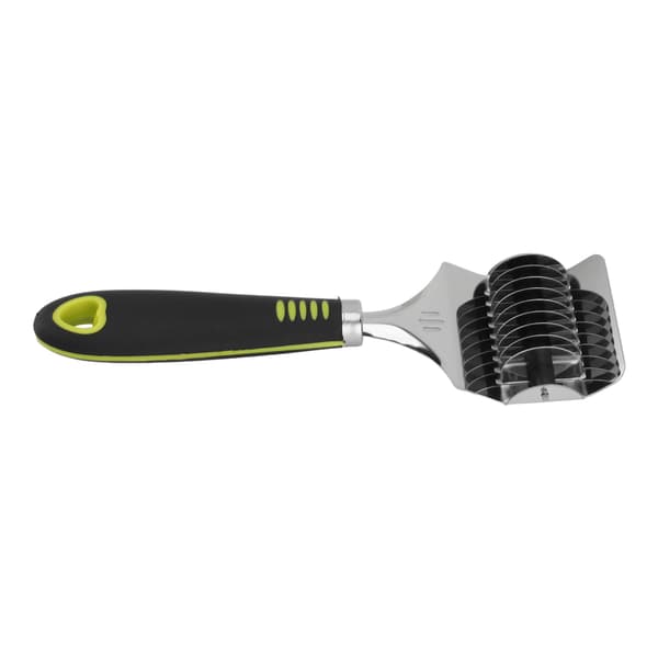 Rostfritt stål Nudelgitter Roller Deg Cutter Pasta Spaghetti Maker Kök Matlagningsverktyg