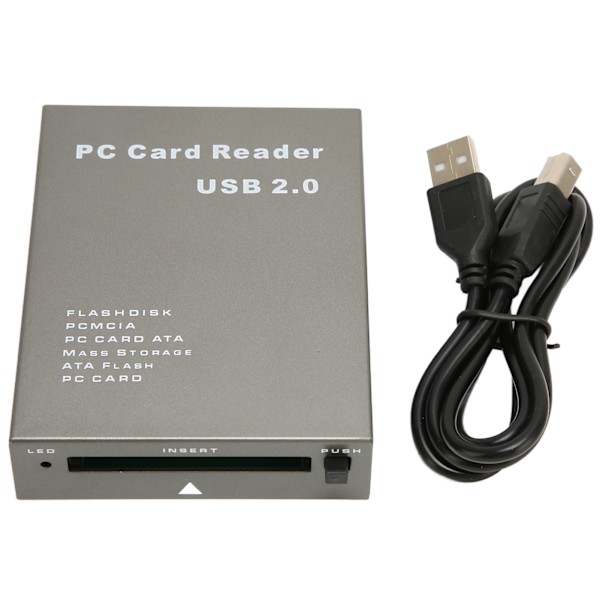 Muistikortinlukija USB2.0 PCMCIA-kortinlukija 68-nastainen nopea teollinen flash-muistikortin suora luku ATA-kortinlukija
