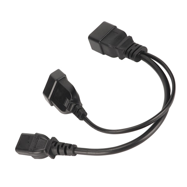 IEC320 C13 ja EU-liitäntä IEC320 C20 -virtajohto IEC320 C13 ja EU-naarasliitäntä IEC320 C20 Y-jakajavirtajohto 12,6 tuumaa