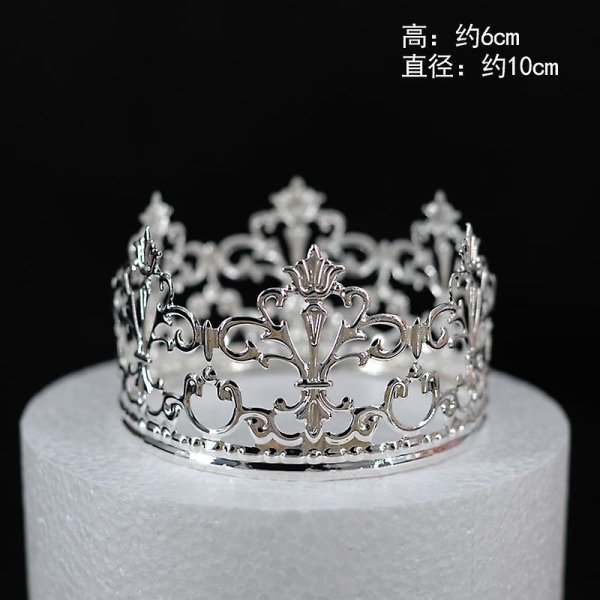 Hollow Crown Small Silver