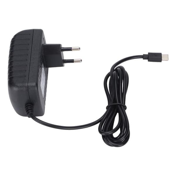 【NX】Strømadapter til Raspberry Pi 4 TypeC 5V 3A Overspændingsbeskyttelse Strømadapter 100-240V (EU-stik)
