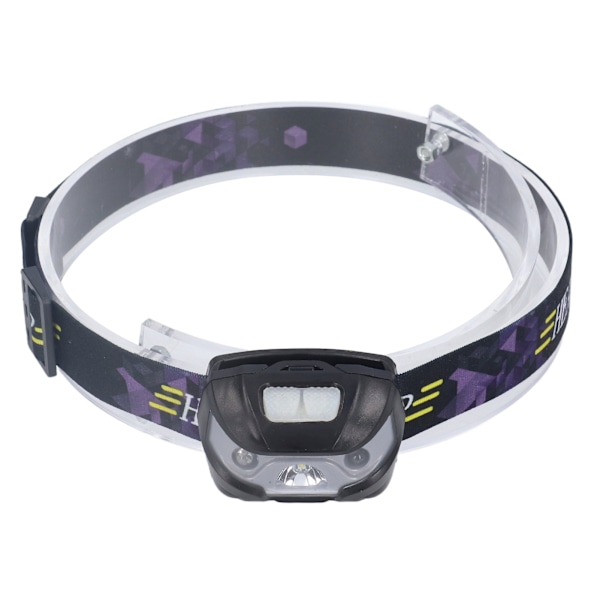 LED Gester Sensor Strålkastare Multifunktionell Utomhus Vattentät Pannlampa för Camping Ridning Vandring
