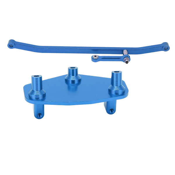 RC Aluminiums Styrearm Tie Rod Servo Mount Base Set for LOSI LMT 4WD Solid Axle 1/8 Monster Truck Blå