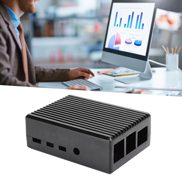 Passivt kølecover til Raspberry Pi 4B Computertilbehør i metal aluminiumlegering