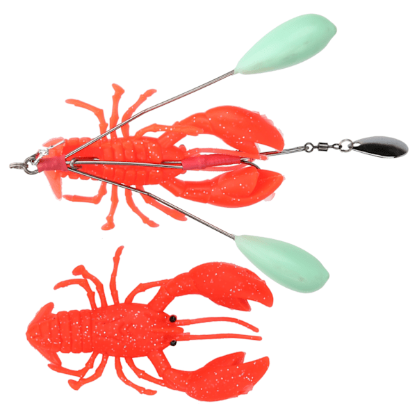 Konstgjord Simulering Stor Hummer Languster Lure Bete Djuphavstrolling Fiske Tacklerad