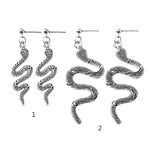 Snake Øreringe Vintage Øreringe Øreringe Dangle Øreringe Snake smykker til kvinder 2