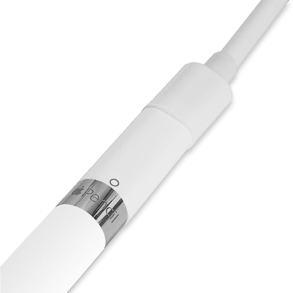 2st Laddningsadapter Kompatibel med Apple Pencil Cable Converter White