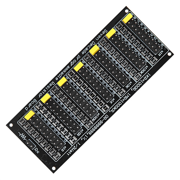 1R - 9999999R Programmerbart modstandskort Trin 1R 1% 1/2W modstandskort