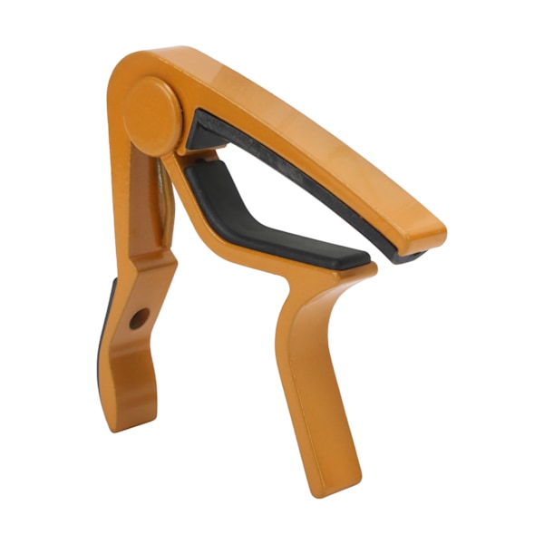 1 st gitarr capo 5 st celluloid pick zinklegering stränginstrument reparationstillbehör (guld)