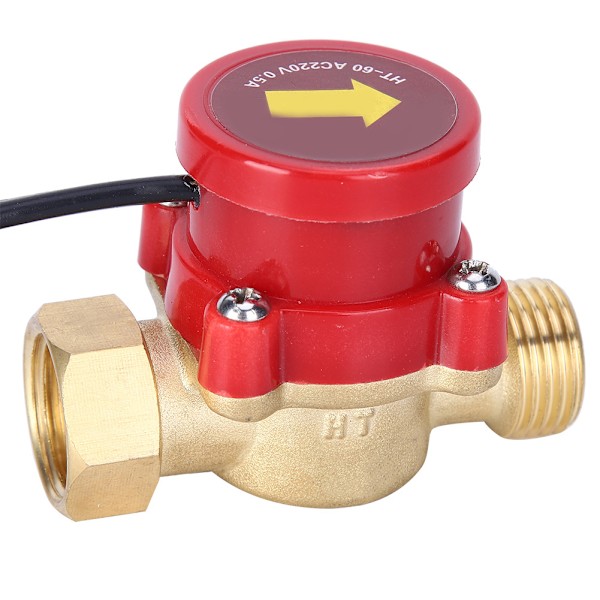 Vattenpump Flödessensor tryck Automatisk kontrollomkopplare HT‑60 4‑4 220V 60W G1/2in