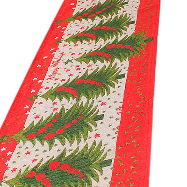 Joulupöytäliina Lippu Painatus Kestävä Tahran Kestävä Xmas Joulupöytäliina Joulu Pöytäliina Koriste Joulukuusi Malli