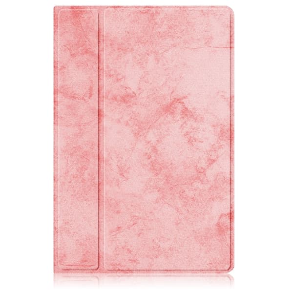 Samsung Galaxy Tab A9+ / A11+ 360° rotationsstander i læder Rosa