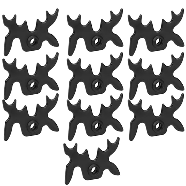 10 kpl Biljardikepin pää SlipOn Moosehead Bridge Head Antlers Rod Stick Poolställ