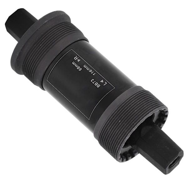Mountainbike bunnbrakett forseglet 68 mm stålaksel med skrue for firkanthullsvev 116 mm/4,57 tommer