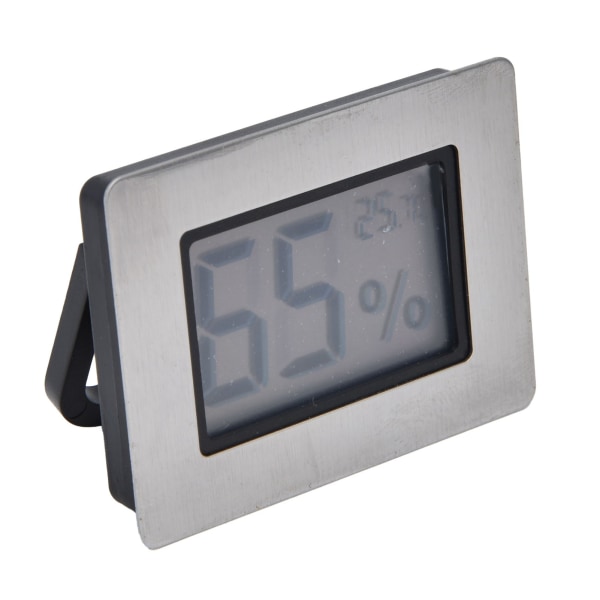 Inbyggd design LCD elektronisk termometer Hygrometer för cigarrlåda gitarrväska Vinskåp