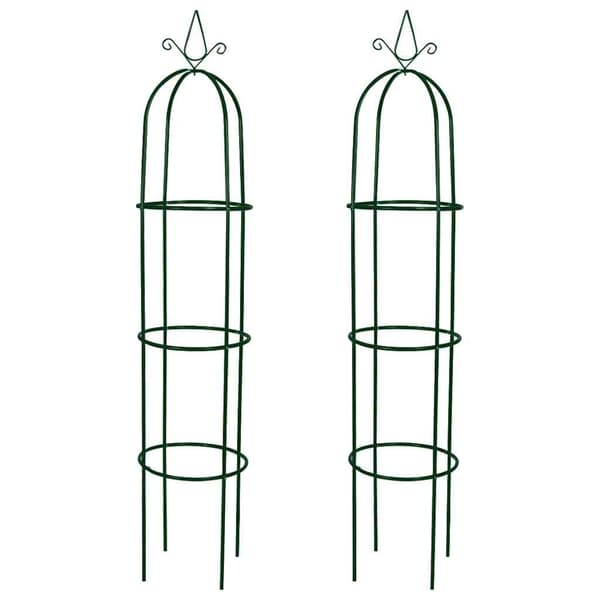 【NX】vidaXL Plant Tower 2-pack Grön green