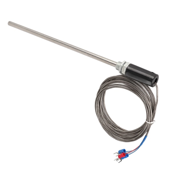 【NX】M12 Probe Termoelement PT100 Rustfrit Stål Temperatursensor Probe 200mm 0-400°C3m