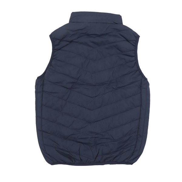 Lämmitetty liivi, 9 aluetta, 3 lämpötilatasoa, nopea lämmitys, USB, sininen sähkölämmitteinen liivi ulkoiluun, talvimatkailuun, XL 60‑67,5 kg