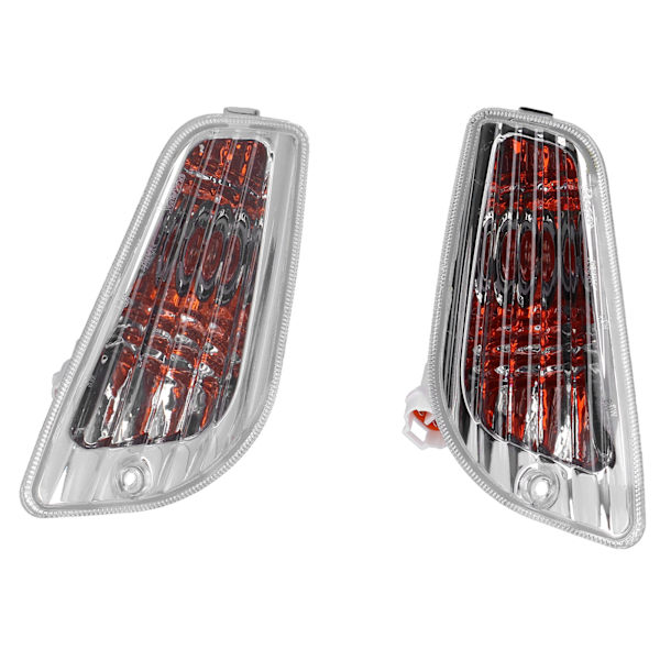 Par foran blinklys Plast 204360F Passer til Piaggio Vespa lx lxv s 50 125 150