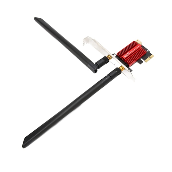 AX210 Pro WIFI 6E PCIE-kort 2,4GHz 5GHz 6GHz-band MU MIMO-teknik Plug and Play 5374Mbps WiFi-kort för Win10 11 för Linux