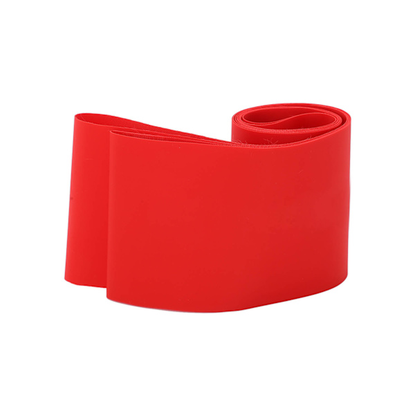 ZTTO 80 mm Sykkelfelgstripe Felgteip Sykkeldekkliner Innertube PVC Anti-punkteringsteip for 26 tommers dekk Rød