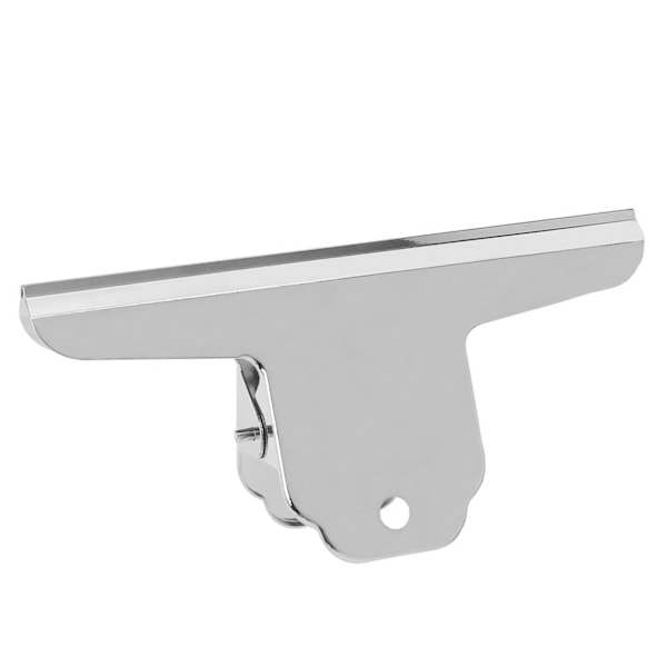 Stor Bull Binder Clip 6,3 tum bred rostfritt stål Stark klämkraft Enkel stor gångjärnsklämma för ritning kontor skola